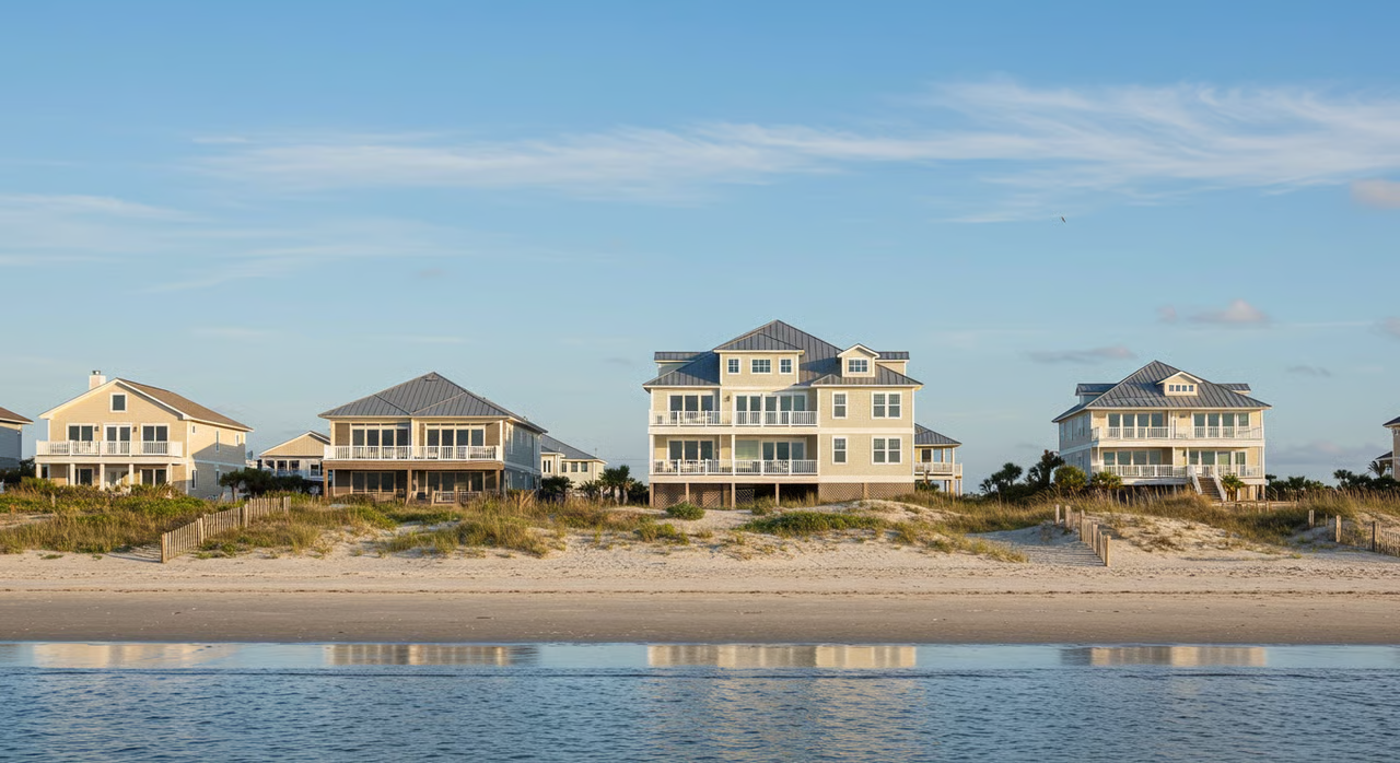 Ponte Vedra Beach, Florida residential architecture and coastal lifestyle